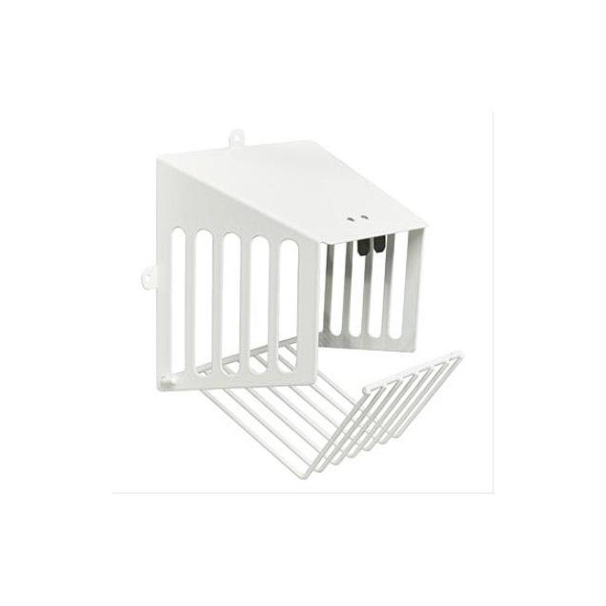 HY-C 6 In. White Zinc/Steel Exclusion Dryer VentGuard HY-C 6 In. White Zinc/Steel Exclusion Dryer VentGuard