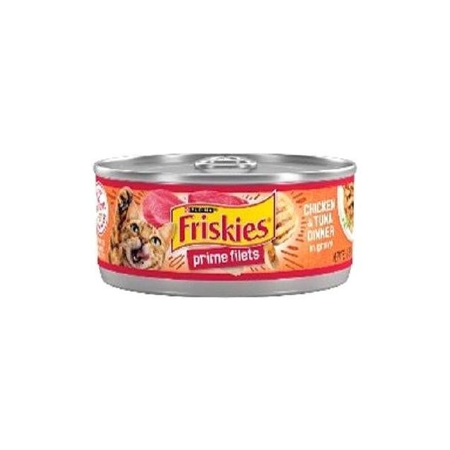 Purina Friskies 5.5 Oz. Chicken & Tuna Cat Food Purina Friskies 5.5 Oz. Chicken & Tuna Cat Food