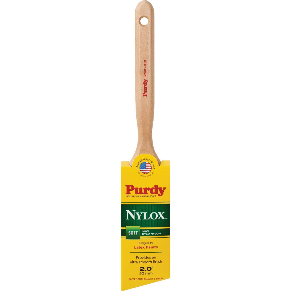 Purdy Nylox Glide 2 In. Angular Trim Soft Paint Brush Purdy Nylox Glide 2 In. Angular Trim Soft Paint Brush