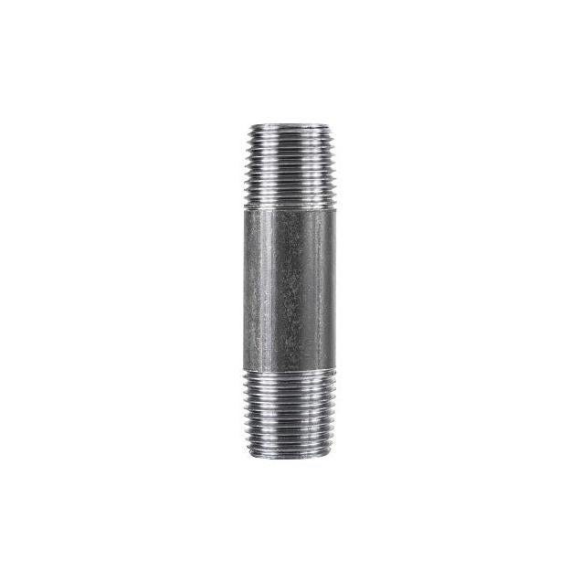 STZ 1/2 In. x 3 In. Steel Black Iron Nipple
