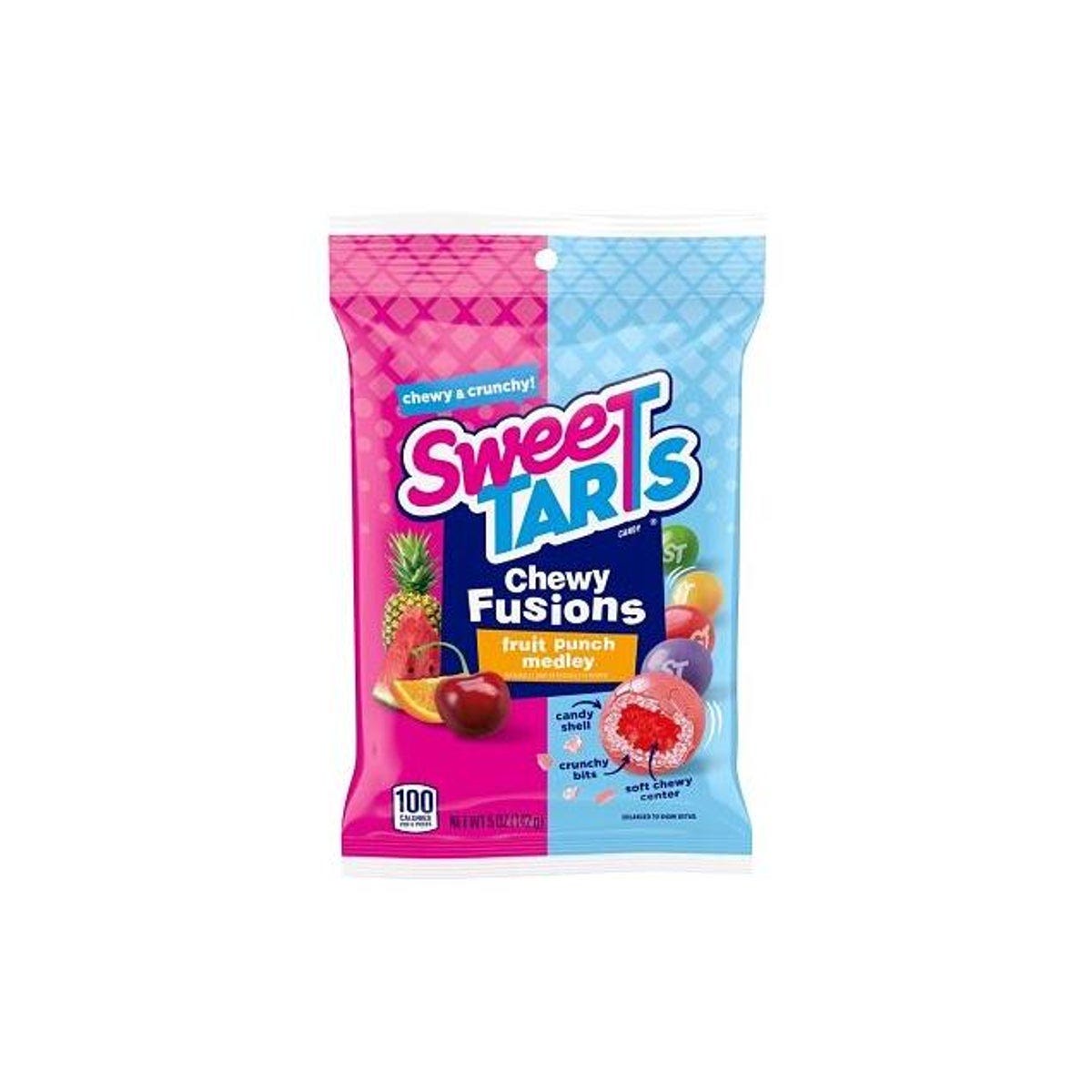 Sweetarts 5 Oz. Assorted Flavors Chewy Fusions Candy