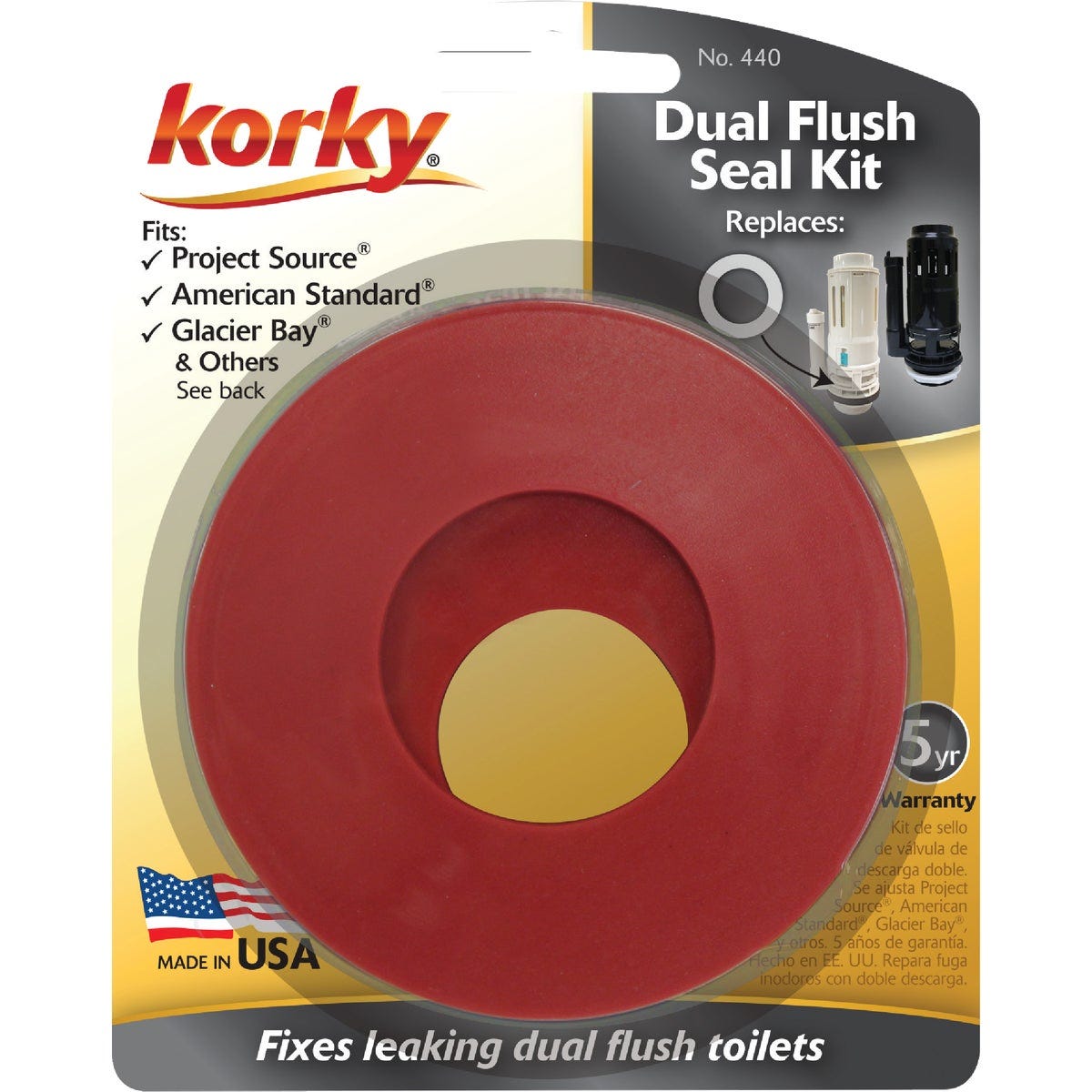 Korky Flush Valve Seal Kit for Dual Flush Valve Seals (3-Pack) Korky Flush Valve Seal Kit for Dual Flush Valve Seals (3-Pack)