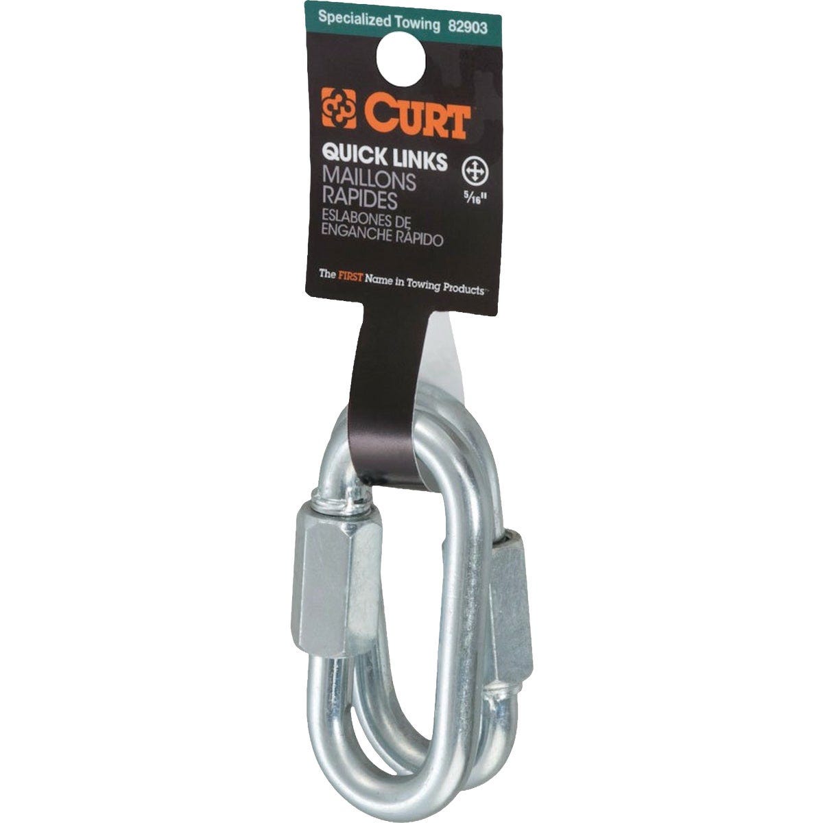 CURT 5/16 In. Quick Link (2-Pack) - photo 2 CURT 5/16 In. Quick Link (2-Pack) - photo 2