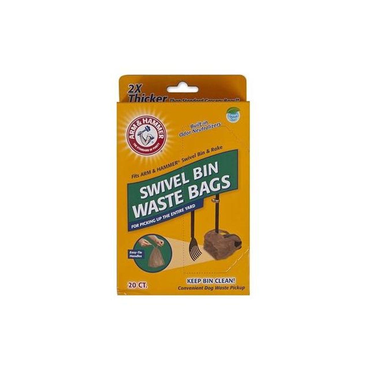 Arm & Hammer Dog Waste Bags for Bin & Rake (20-Ct.) Arm & Hammer Dog Waste Bags for Bin & Rake (20-Ct.)