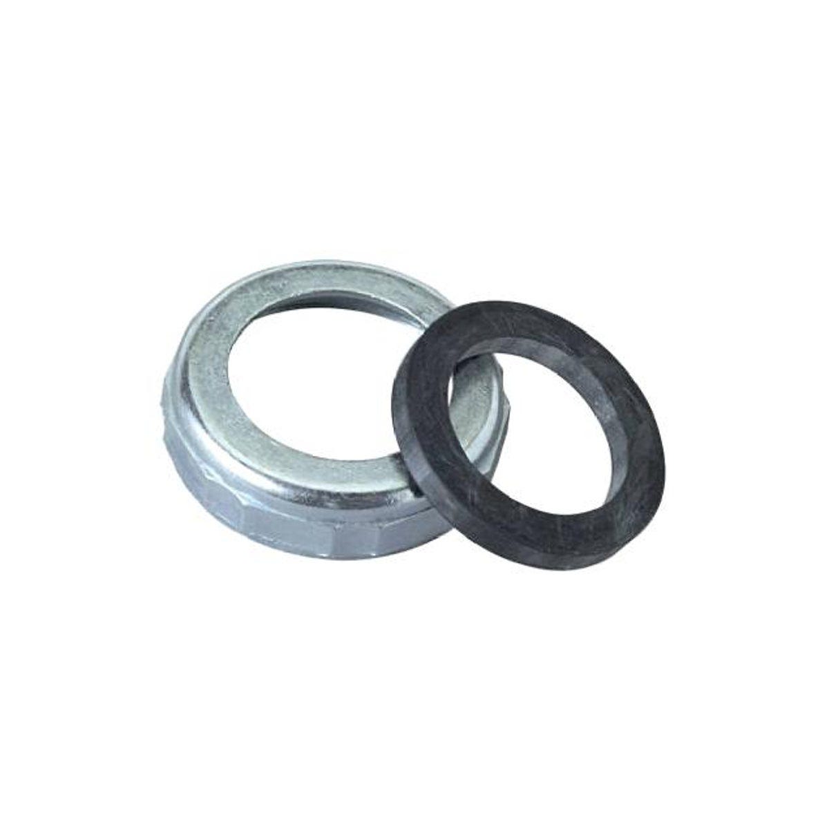 Master Plumber Chrome-Plated Slip Joint Reducing Nut & Rubber Washer