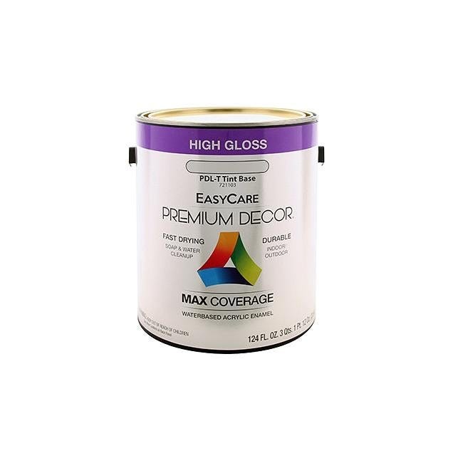 EasyCare Premium Decor 1 Gal. Tint Base Waterborne Enamel EasyCare Premium Decor 1 Gal. Tint Base Waterborne Enamel