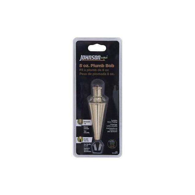 Johnson 8 Oz. Brass Plumb Bob - photo 2 Johnson 8 Oz. Brass Plumb Bob - photo 2