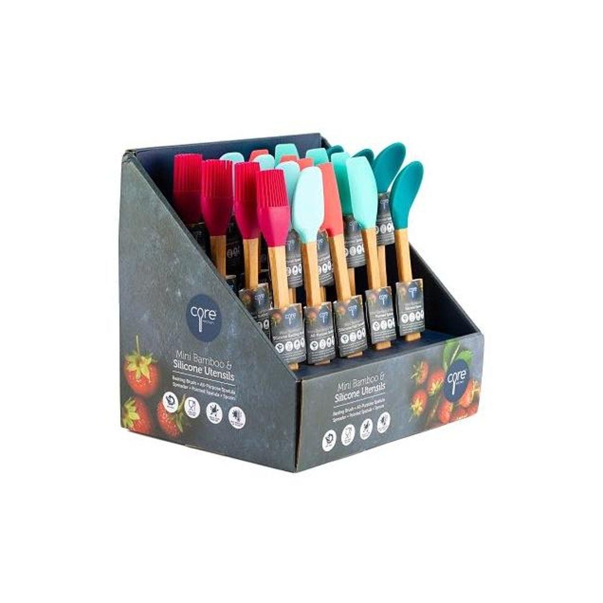 Core Kitchen Bamboo + Silicone Mini Utensils & Assorted Tools - photo 3 Core Kitchen Bamboo + Silicone Mini Utensils & Assorted Tools - photo 3