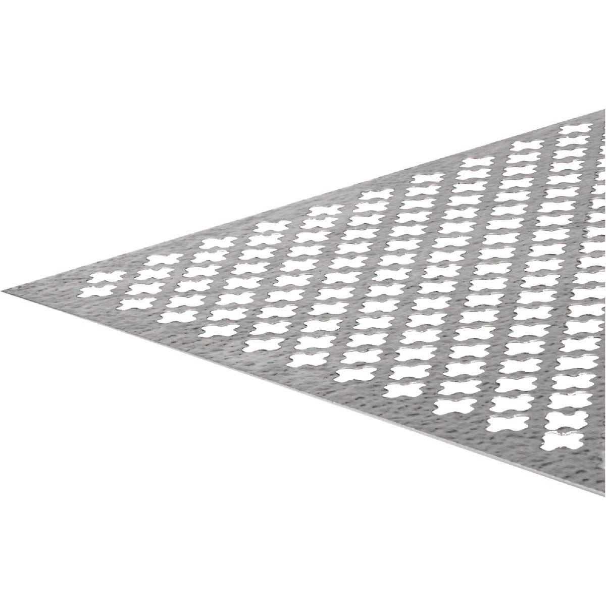 Hillman SteelWorks 0.020 In. x 24 In. x 36 In. Aluminum Silver Cloverleaf Decorative Sheet Hillman SteelWorks 0.020 In. x 24 In. x 36 In. Aluminum Silver Cloverleaf Decorative Sheet