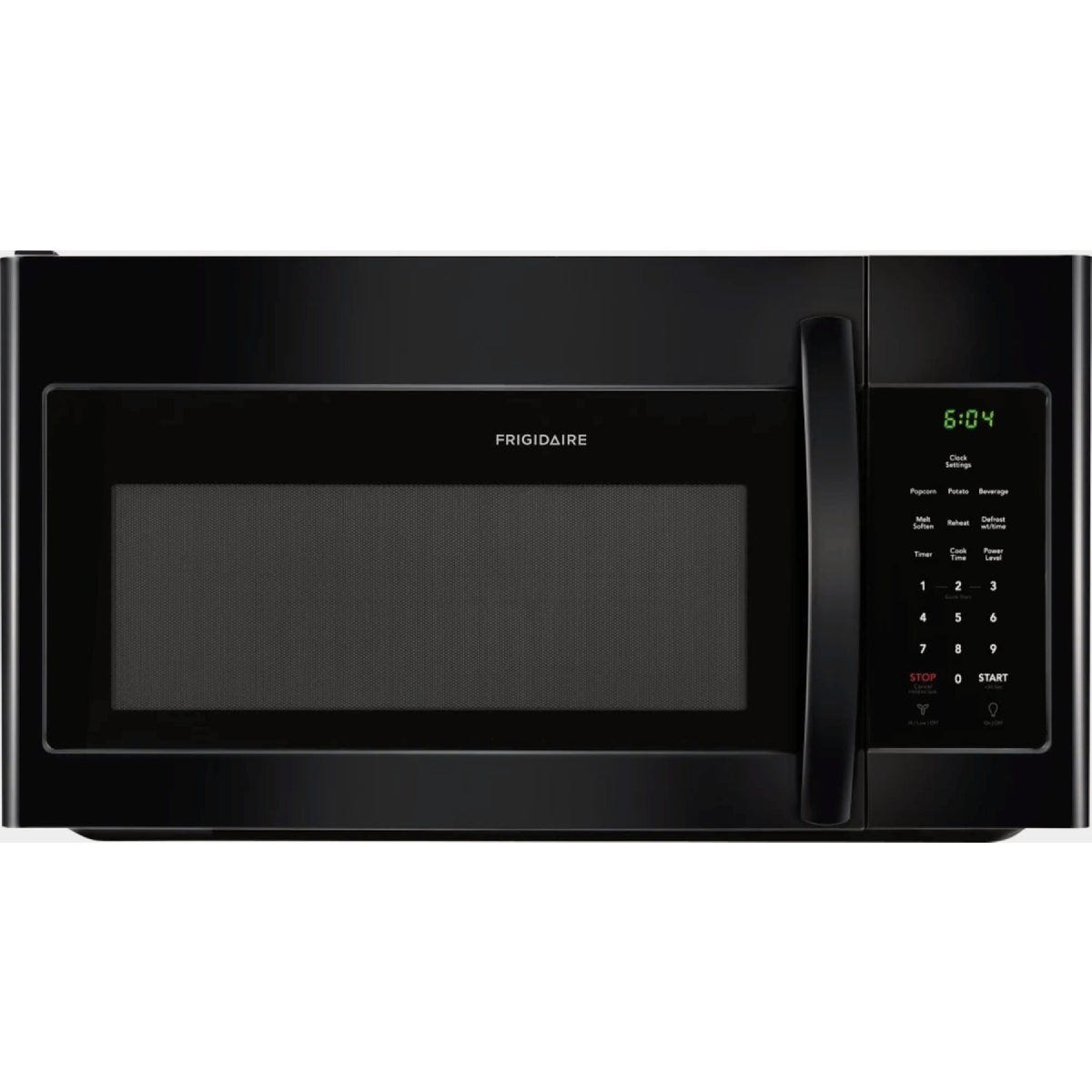 Frigidaire 1.6 Cu. Ft. Over-The-Range Microwave with Add 0:30 Seconds, Black
