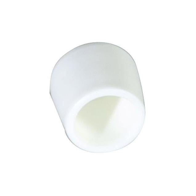 Pre Sales Inc. White Plastic Folding Chair Rubber Foot