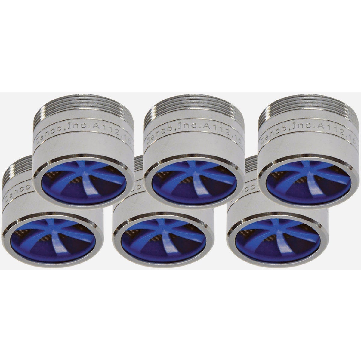 Danco 1.5 GPM Dual Thread Water Saving Faucet Aerator, Chrome (6-Pack)- Danco 1.5 GPM Dual Thread Water Saving Faucet Aerator, Chrome (6-Pack)-