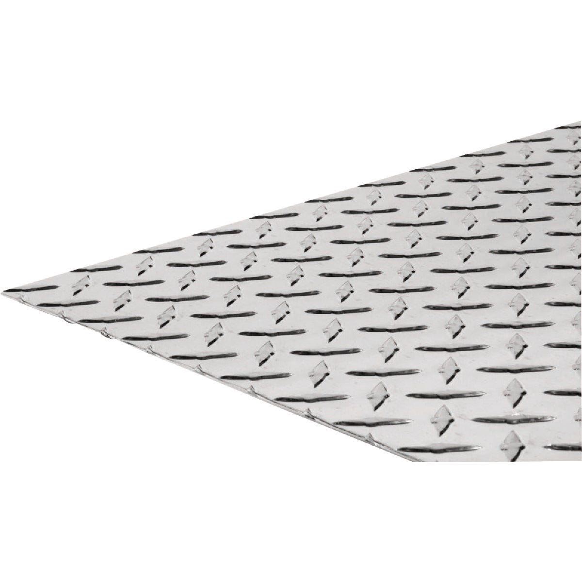 Hillman SteelWorks 0.063 In. x 24 In. x 48 In. Bright Aluminum Tread Plate Hillman SteelWorks 0.063 In. x 24 In. x 48 In. Bright Aluminum Tread Plate