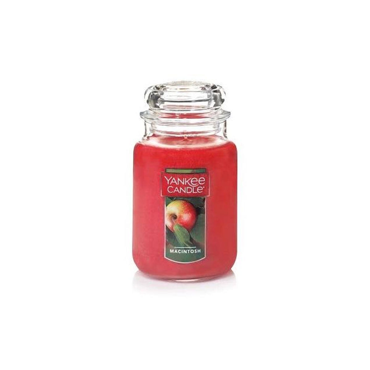 Yankee Candle 22 Oz. Apple Red Single Wick Glass Jar Candle Yankee Candle 22 Oz. Apple Red Single Wick Glass Jar Candle