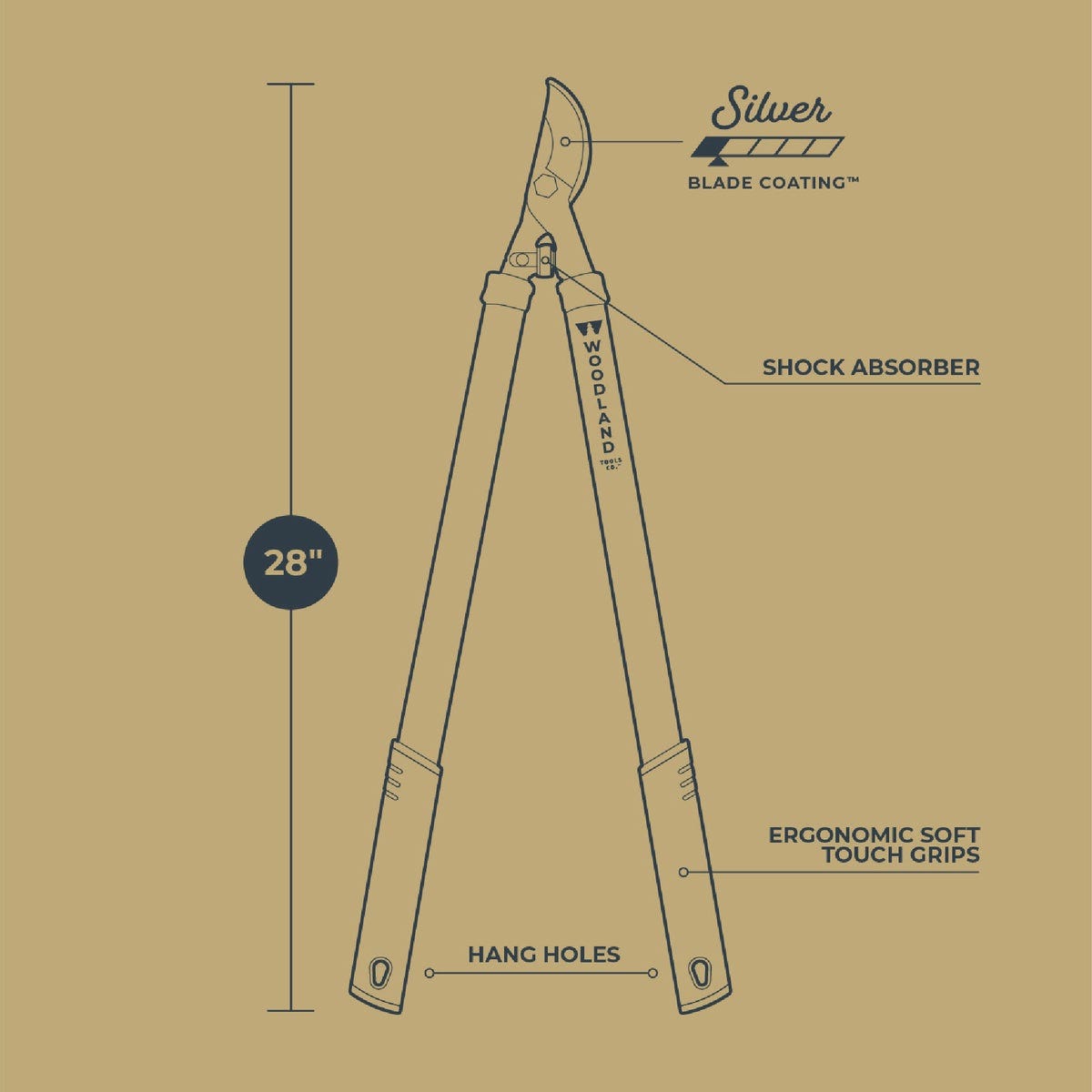 Woodland 28 In. Regular Duty Lopper - photo 4 Woodland 28 In. Regular Duty Lopper - photo 4