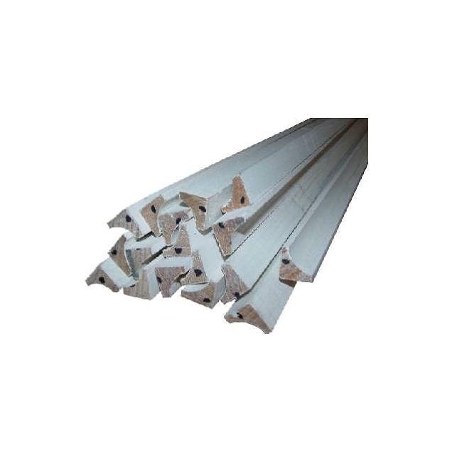 Alexandria Moulding 11/16 In. x 11/16 In. x 8 Ft. Pine Cove Moulding Alexandria Moulding 11/16 In. x 11/16 In. x 8 Ft. Pine Cove Moulding