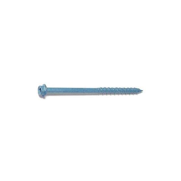 TorqueMaster 1/4 In. x 4 In. Star Hex Head 100-Pack Masonry Screw
