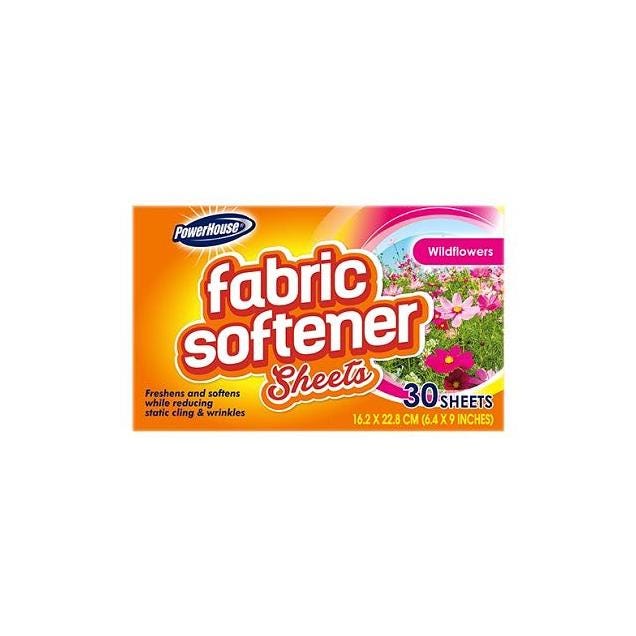 PowerHouse Fresh Floral Fabric Softener Dryer Sheet (30-Count) PowerHouse Fresh Floral Fabric Softener Dryer Sheet (30-Count)