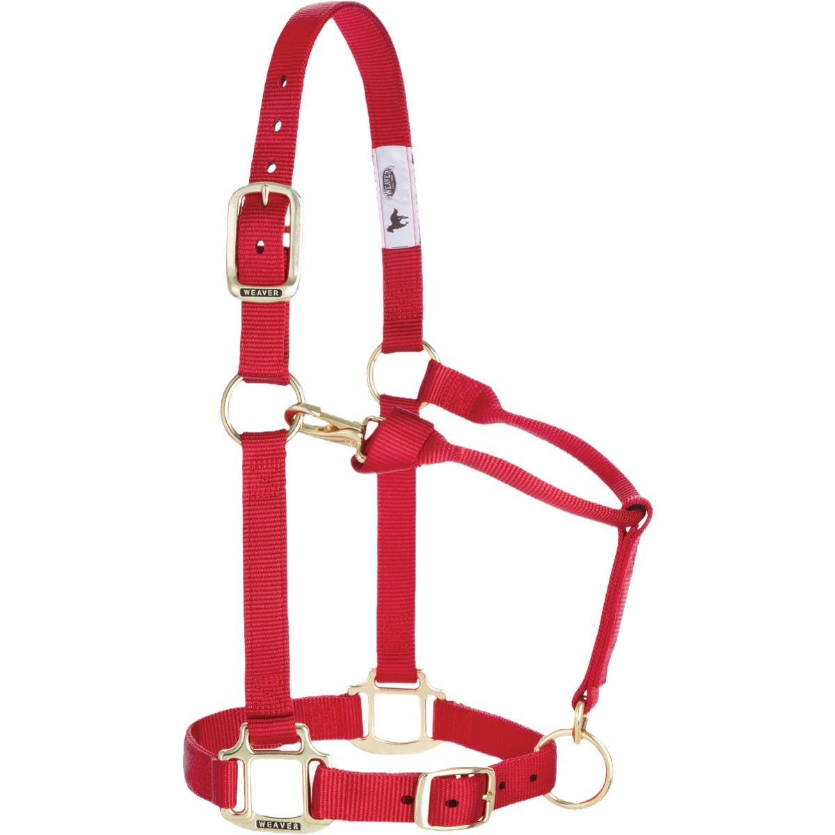 Weaver Equine 3/4 In. Small Red Adjustable Halter - photo 2 Weaver Equine 3/4 In. Small Red Adjustable Halter - photo 2