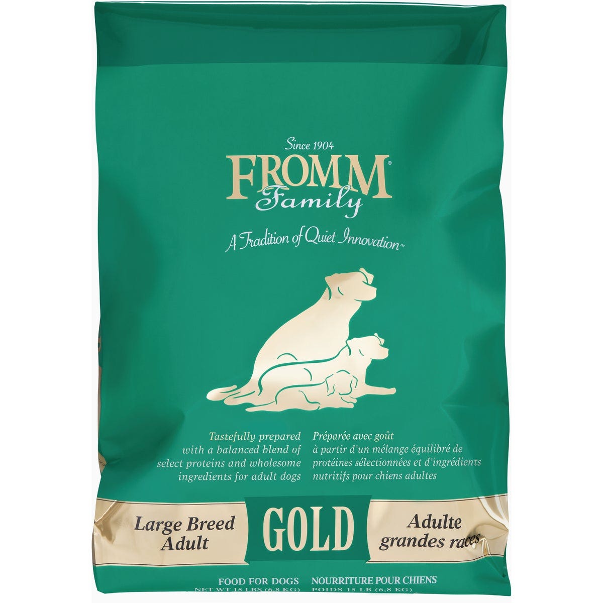 Fromm Gold Large Breed Adult Dry Dog Food, 15 Lb. - photo 2 Fromm Gold Large Breed Adult Dry Dog Food, 15 Lb. - photo 2