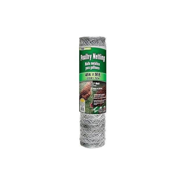YardGard 48 In. x 50 Ft. Galvanized Poultry Netting YardGard 48 In. x 50 Ft. Galvanized Poultry Netting
