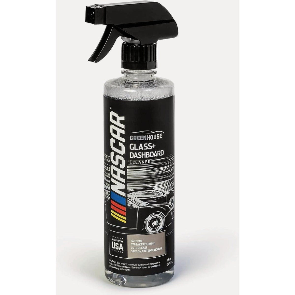 Nascar 16 Oz. Clear Sky Glass & Dashboard Cleaner Spray Bottle