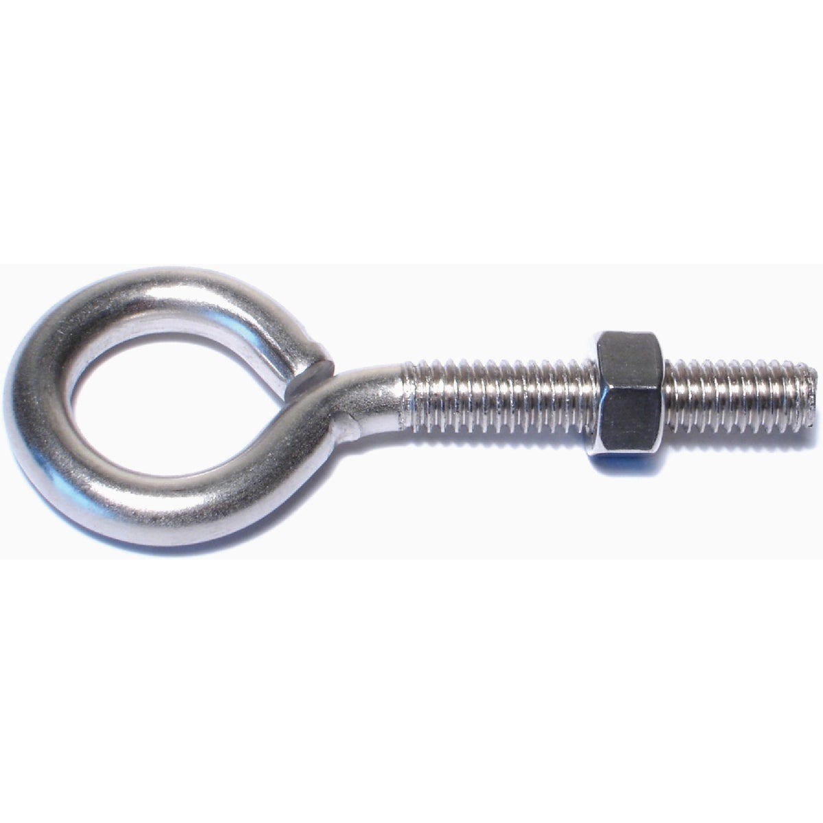 Midwest Fastener 5/16 In.-18 x 3-1/4 In. 18-8 Stainless Steel Coarse Thread Eye Bolts with Nuts (8 Ct.) Midwest Fastener 5/16 In.-18 x 3-1/4 In. 18-8 Stainless Steel Coarse Thread Eye Bolts with Nuts (8 Ct.)