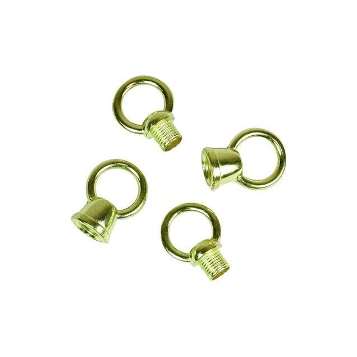 Jandorf 1 x 1/8 In. IP Swag Hook Ceiling Male & Female Loop (4-Pack) Jandorf 1 x 1/8 In. IP Swag Hook Ceiling Male & Female Loop (4-Pack)