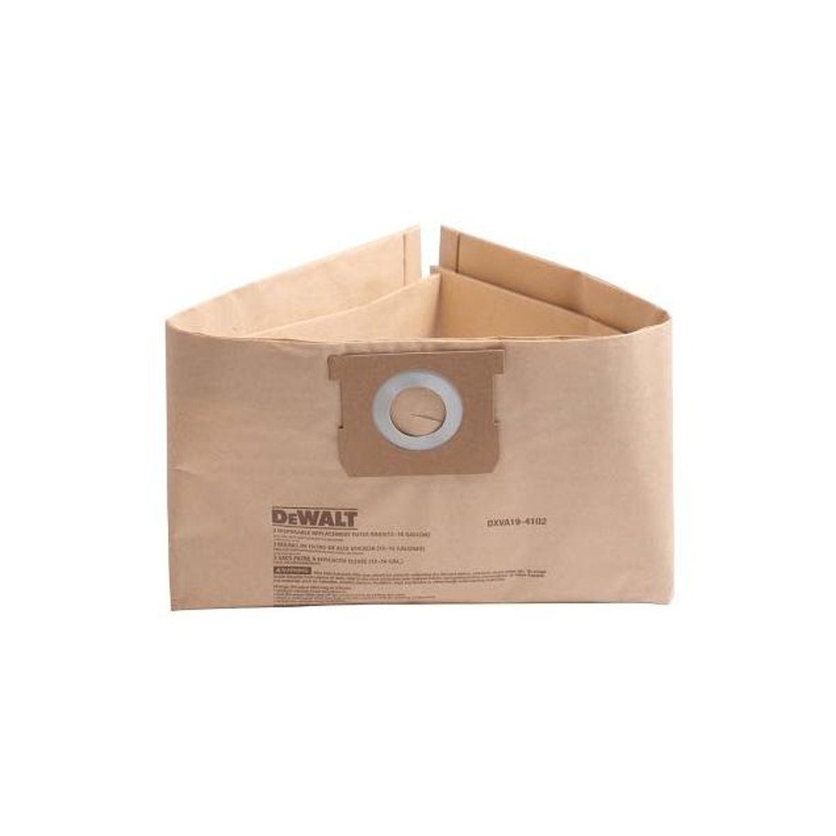 DeWalt Dust Bags for 12-16 Gal. Wet/Dry Vacs (3-Pack) DeWalt Dust Bags for 12-16 Gal. Wet/Dry Vacs (3-Pack)