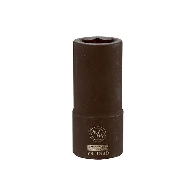 DEWALT 3/4 In. Drive 15/16 In. 6-Point Deep Standard Impact Socket