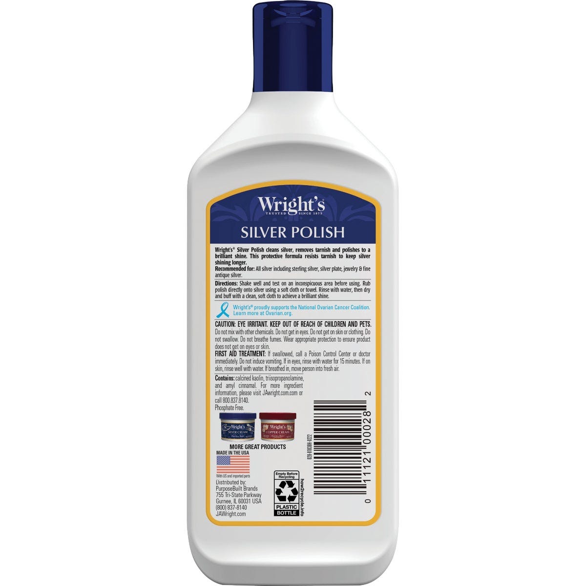 Wright's 7 Oz. Anti-Tarnish Silver Polish - photo 2 Wright's 7 Oz. Anti-Tarnish Silver Polish - photo 2