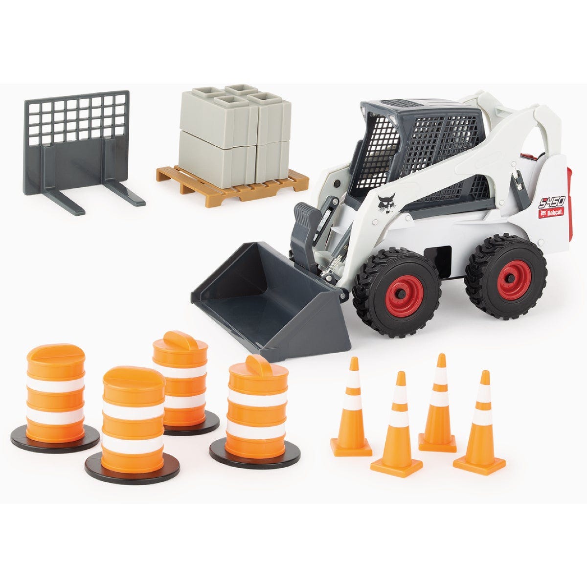 BOBCAT S450 Big Farm 1:16 Skid Steer Loader Set - photo 2