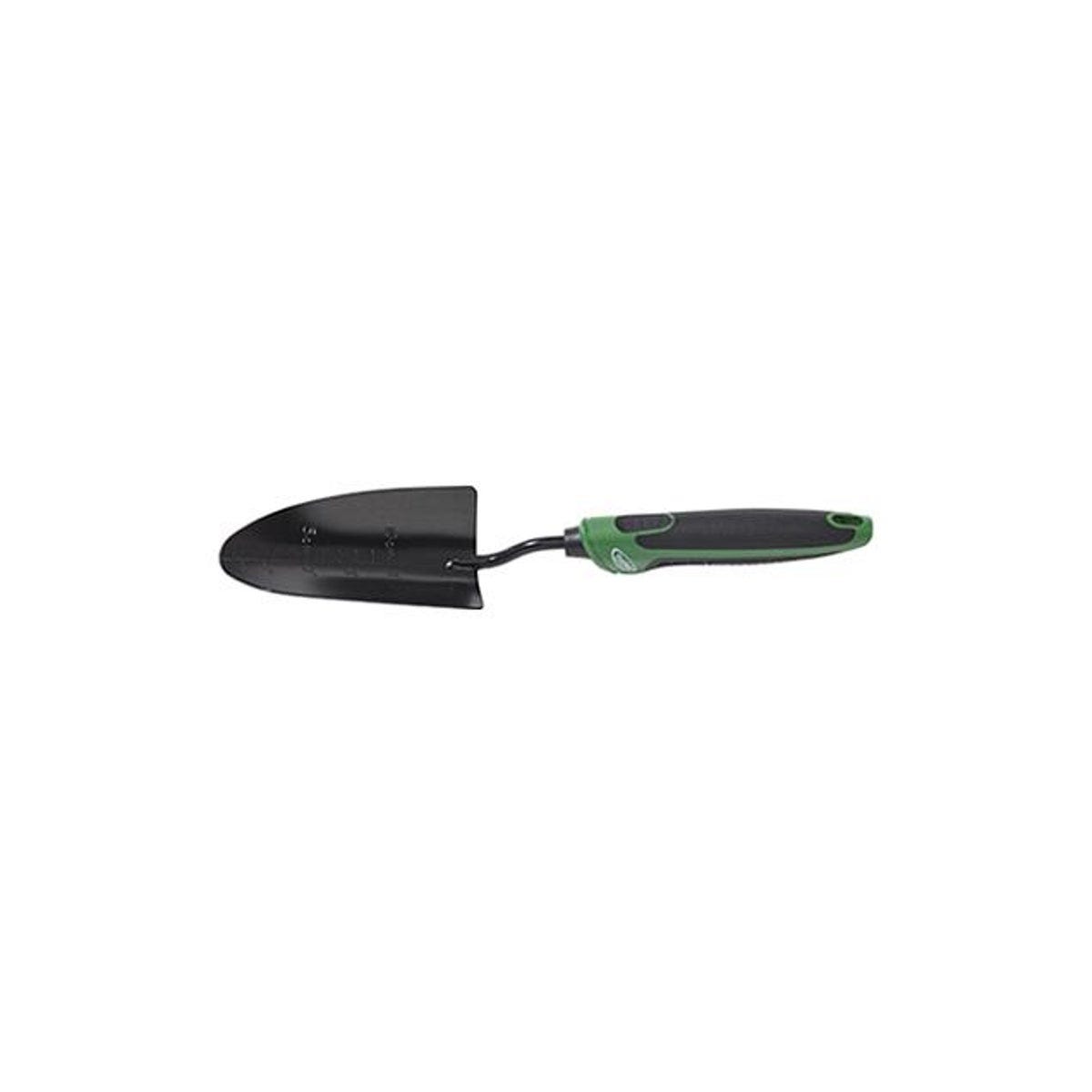 Garden Trowel with Black Carbon Steel Blade & Ergo Handle
