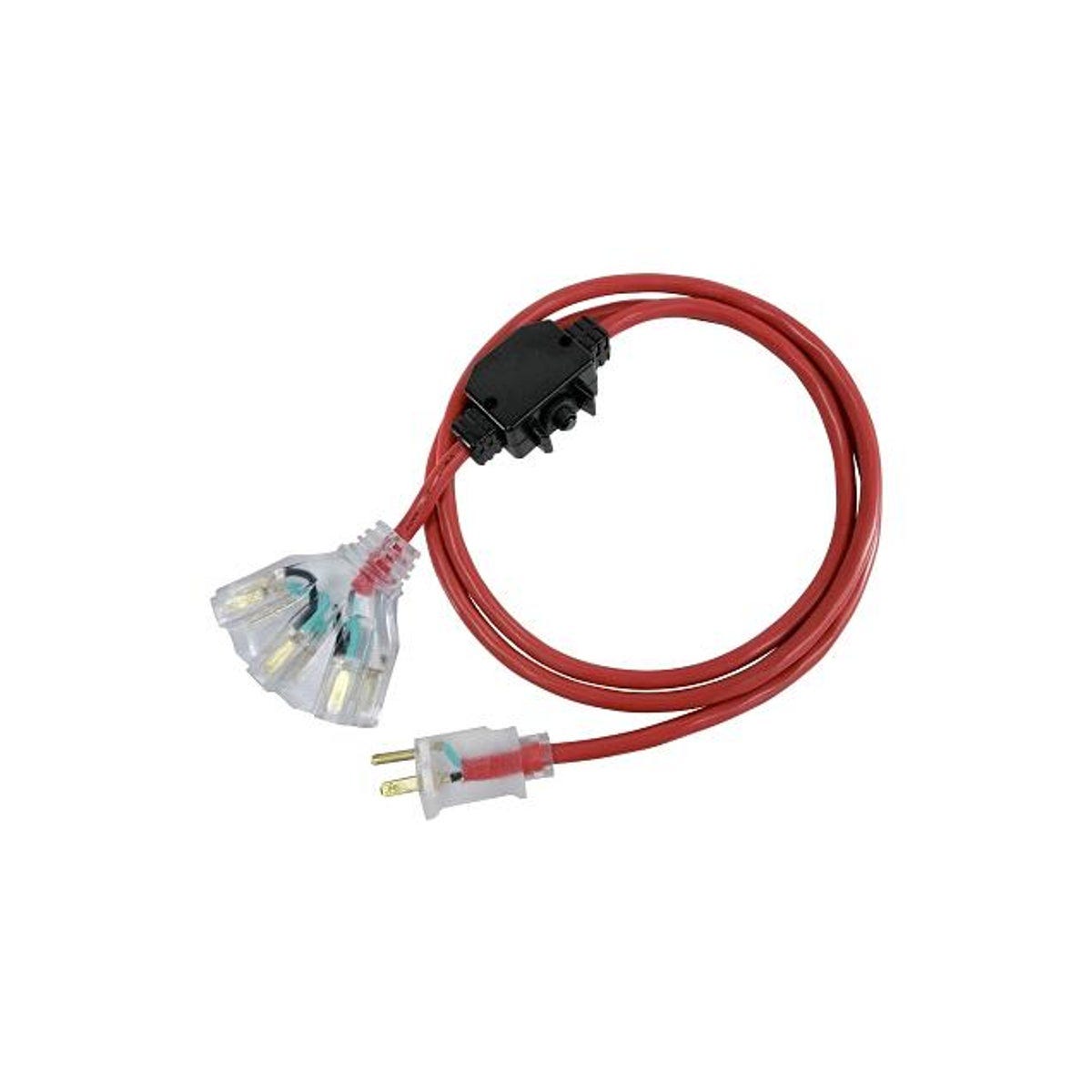 Master Electrician 50 Ft. Red 14/3 Outdoor Extension Cord