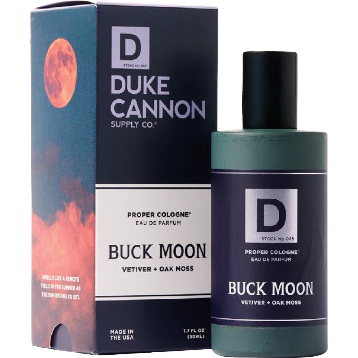 Duke Cannon 1.7 Oz. Buck Moon Proper Cologne Duke Cannon 1.7 Oz. Buck Moon Proper Cologne