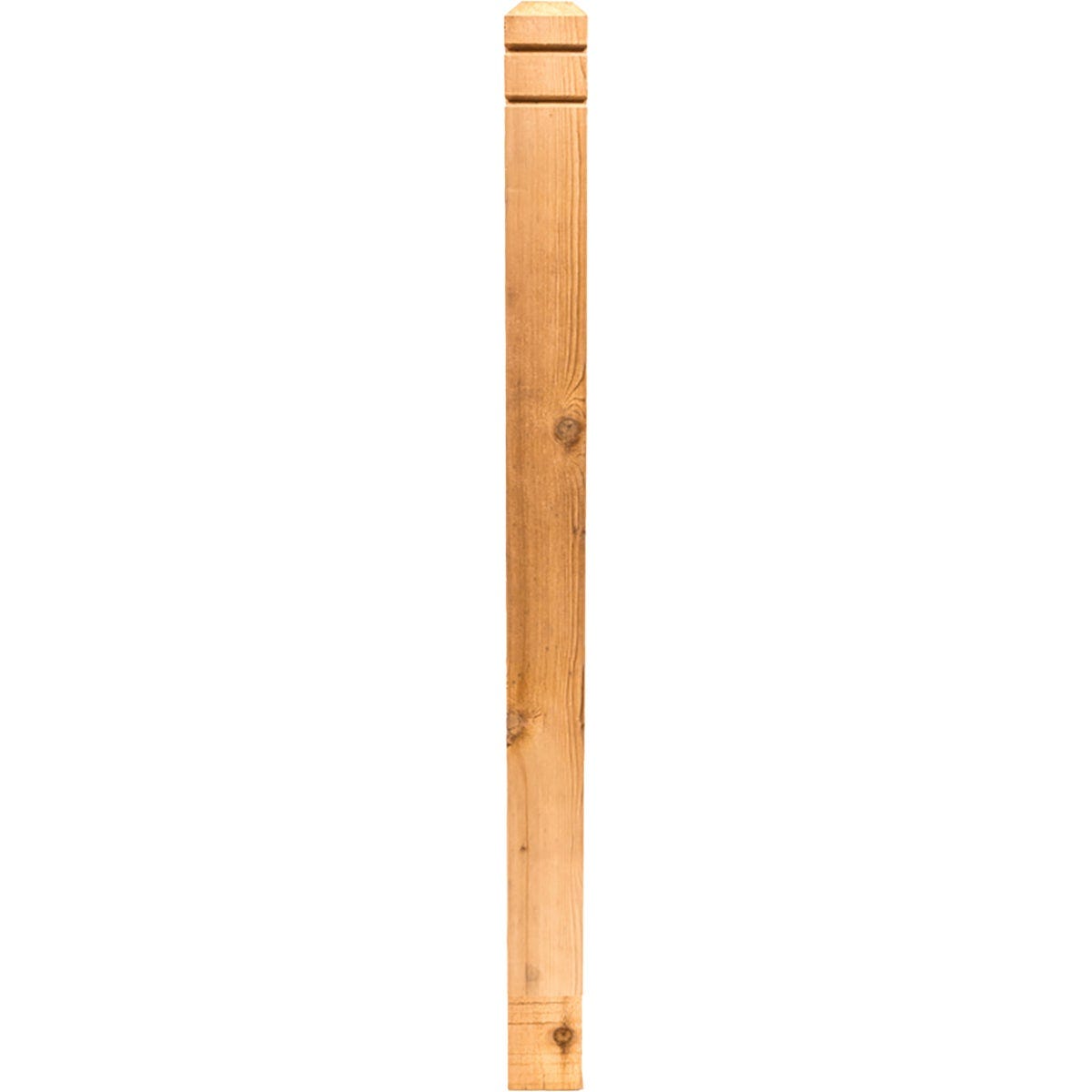 Real Wood Products 4 In. x 4 In. x 54 In. Chamfered Deck Post - photo 2