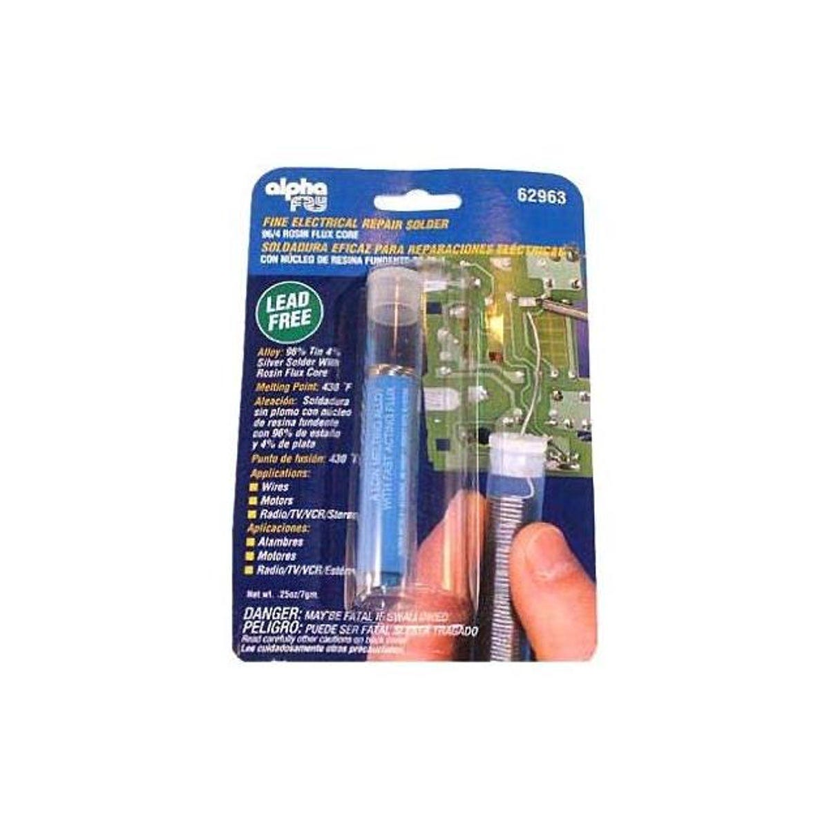 Alpha Metals 0.25 Oz. 0.032 Dia. Lead-Free Electrical Solder