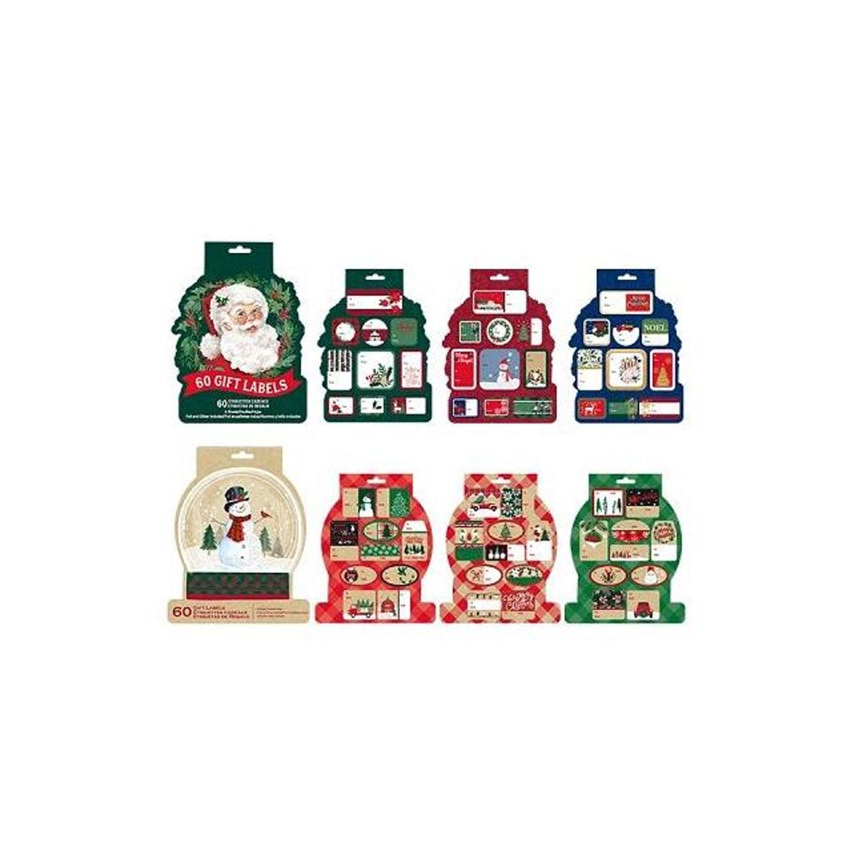 Papercraft Peel & Stick Gift Labels (60-Ct.)