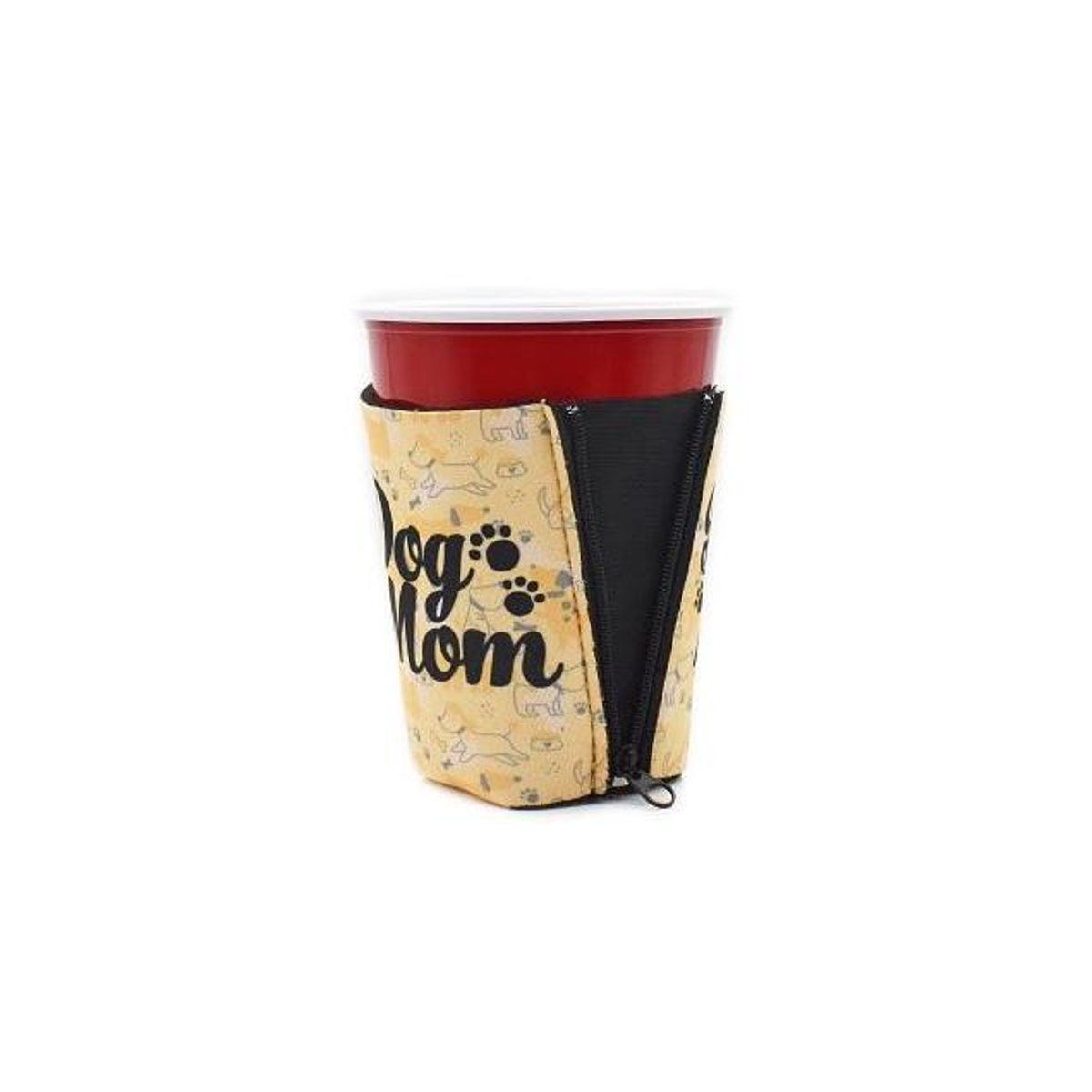 ZipSip Dog Mom Can Koozie ZipSip Dog Mom Can Koozie