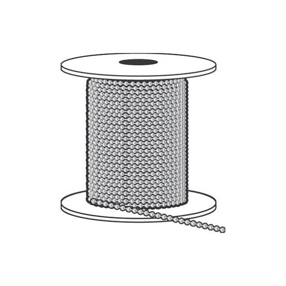 Hy-Ko 100 Ft. #3 Aluminum Ball Chain