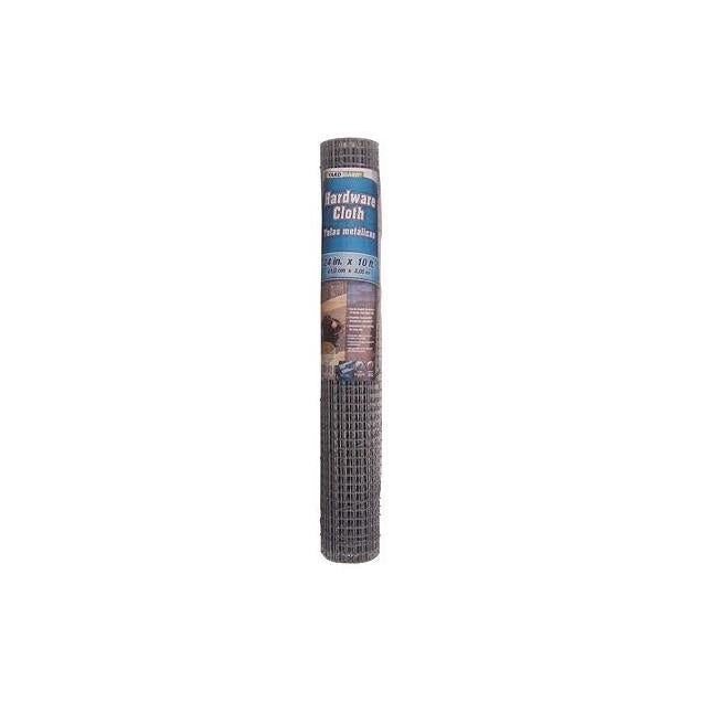 YardGard 24 In. x 10 Ft. 19-Ga. Galvanized Metal Hardware Cloth Fence YardGard 24 In. x 10 Ft. 19-Ga. Galvanized Metal Hardware Cloth Fence
