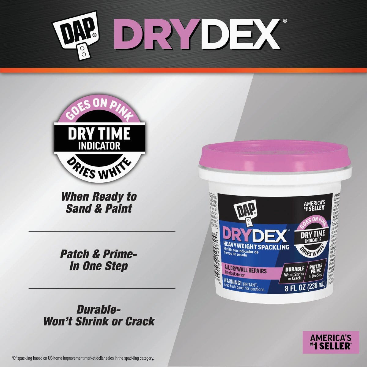 Dap DryDex 8 Oz. Drywall Repair Kit (4-Piece) - photo 2 Dap DryDex 8 Oz. Drywall Repair Kit (4-Piece) - photo 2