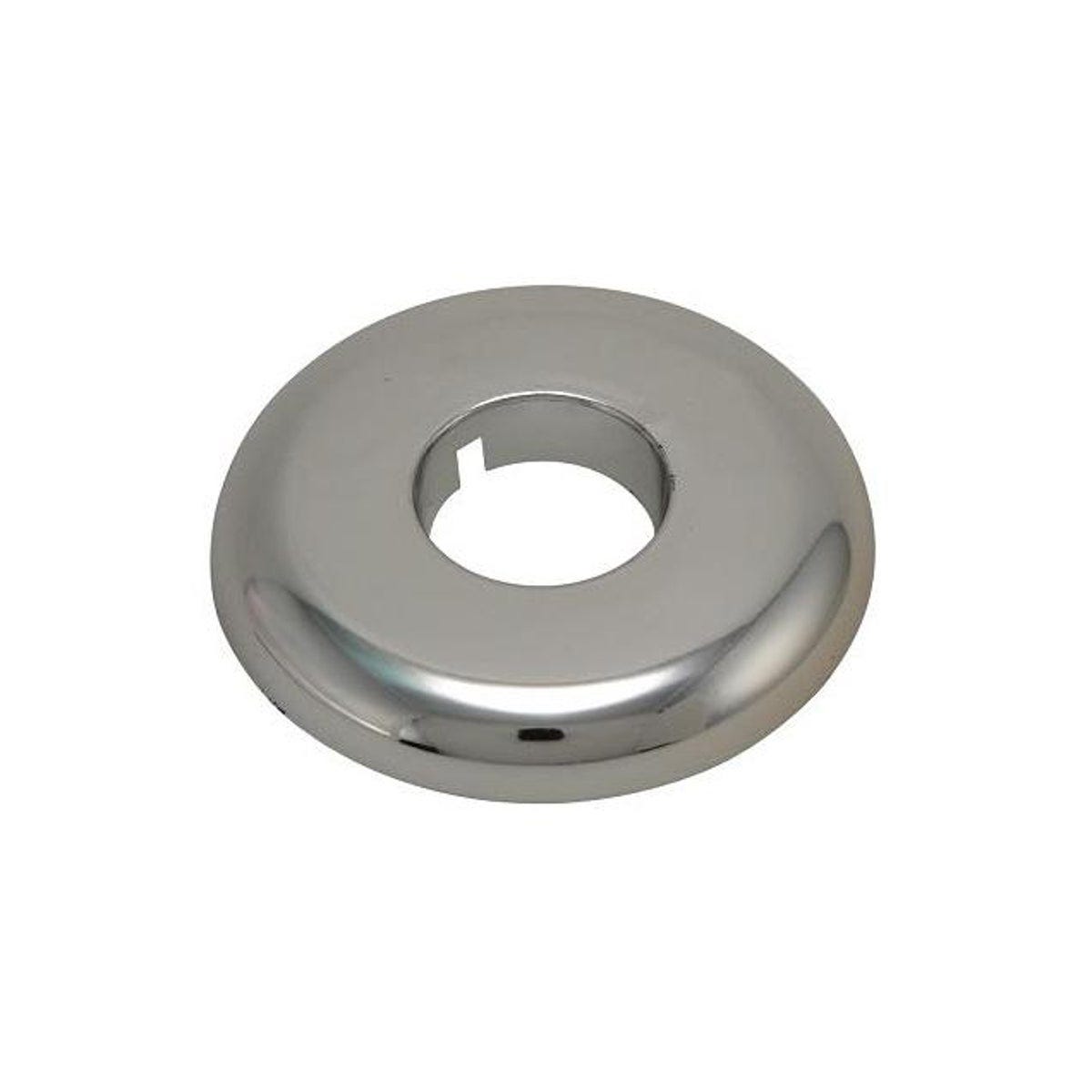 Keeney Chrome Plated Plastic Floor & Ceiling Plate Flange for 3/4 In. Iron