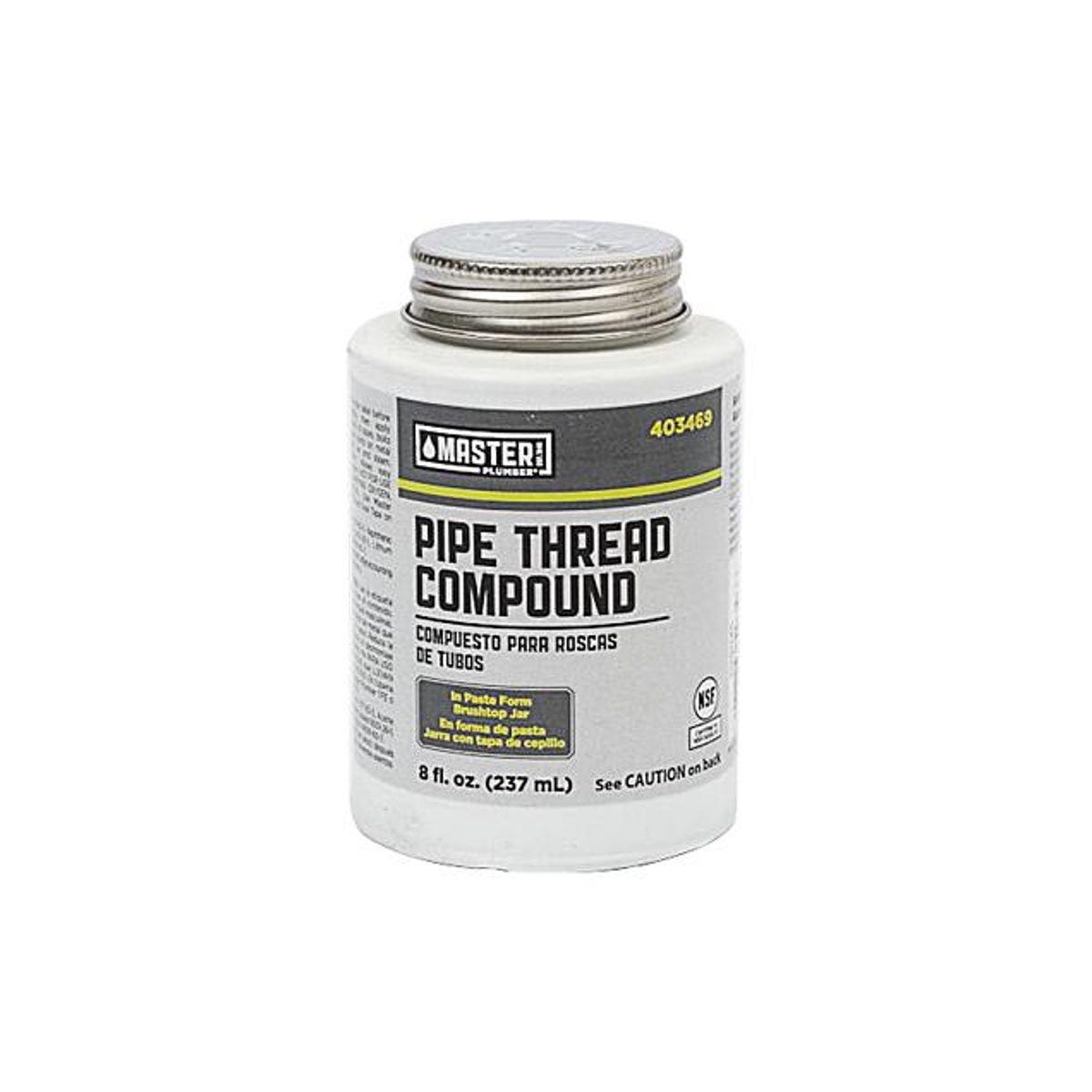 Master Plumber 8 Oz. Gray Pipe Thread Compound