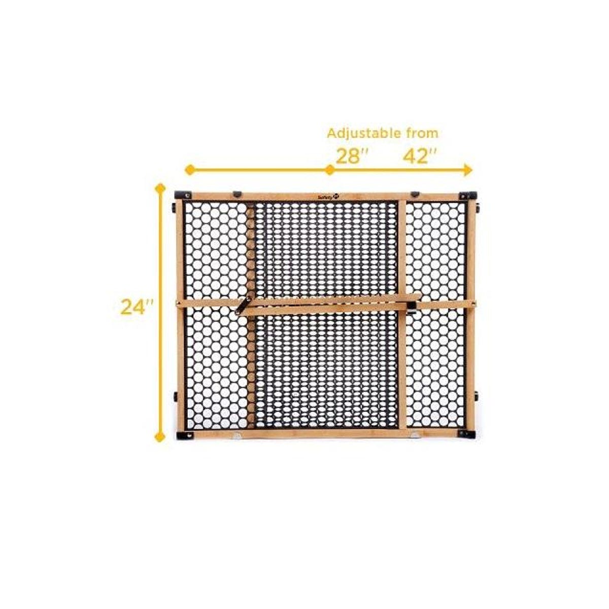 Safety 1st 28 to 42 In. x 24 In. Nature Next Bamboo Safety Gate - photo 3