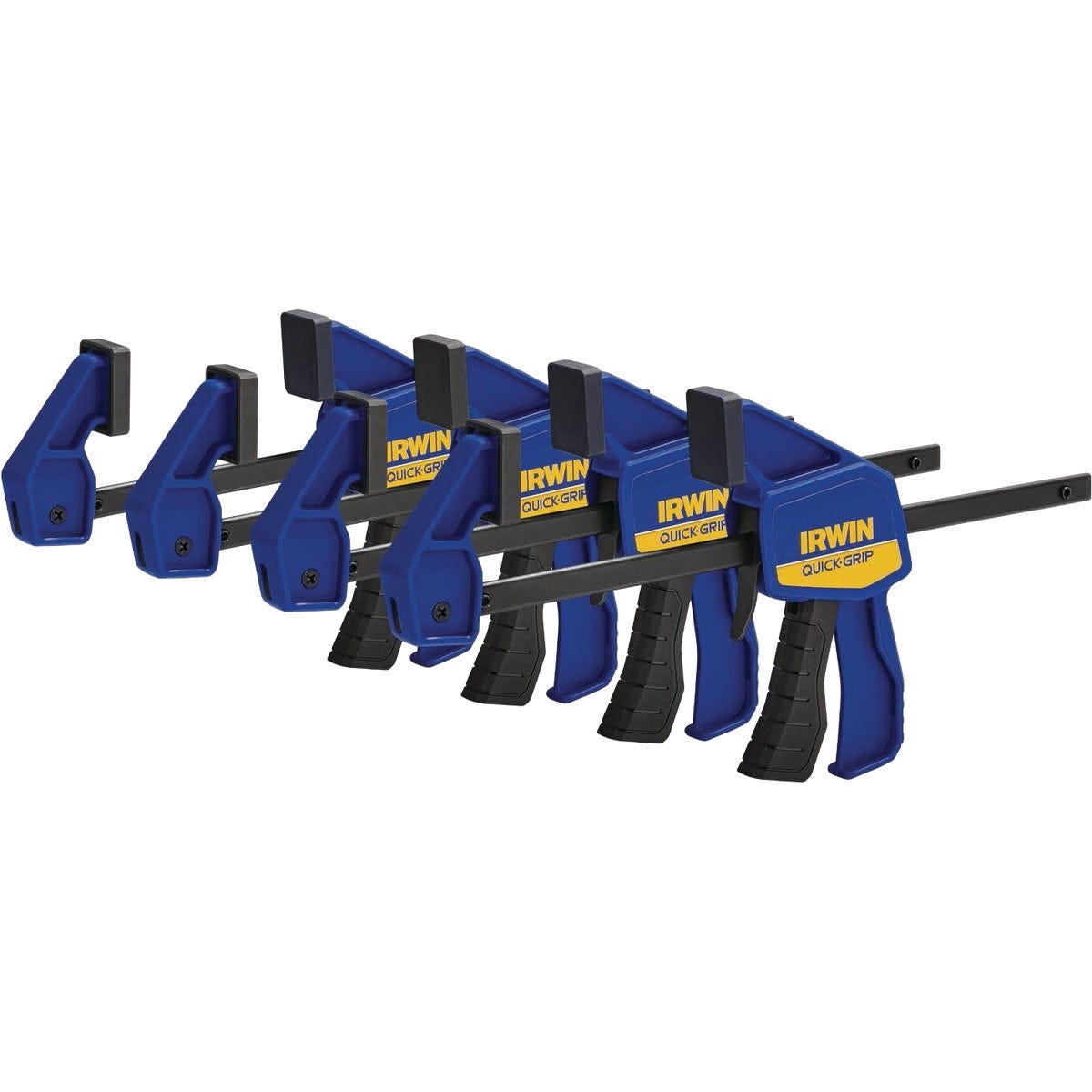 Irwin Quick-Grip 6 In. One-Handed Mini Bar Clamps (4-Pack) | True Value ...