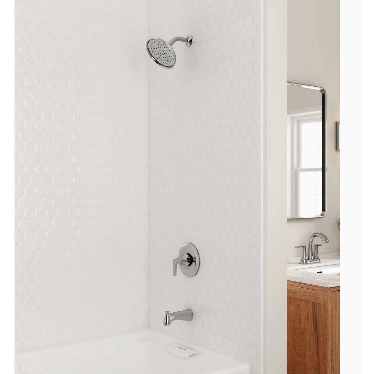 American Standard Becklow Chrome Single-Handle Lever Tub & Shower Faucet - photo 7 American Standard Becklow Chrome Single-Handle Lever Tub & Shower Faucet - photo 7