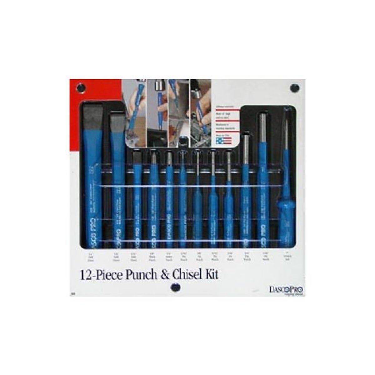 Dasco Pro Punch/Chisel Set (12-Piece) Dasco Pro Punch/Chisel Set (12-Piece)