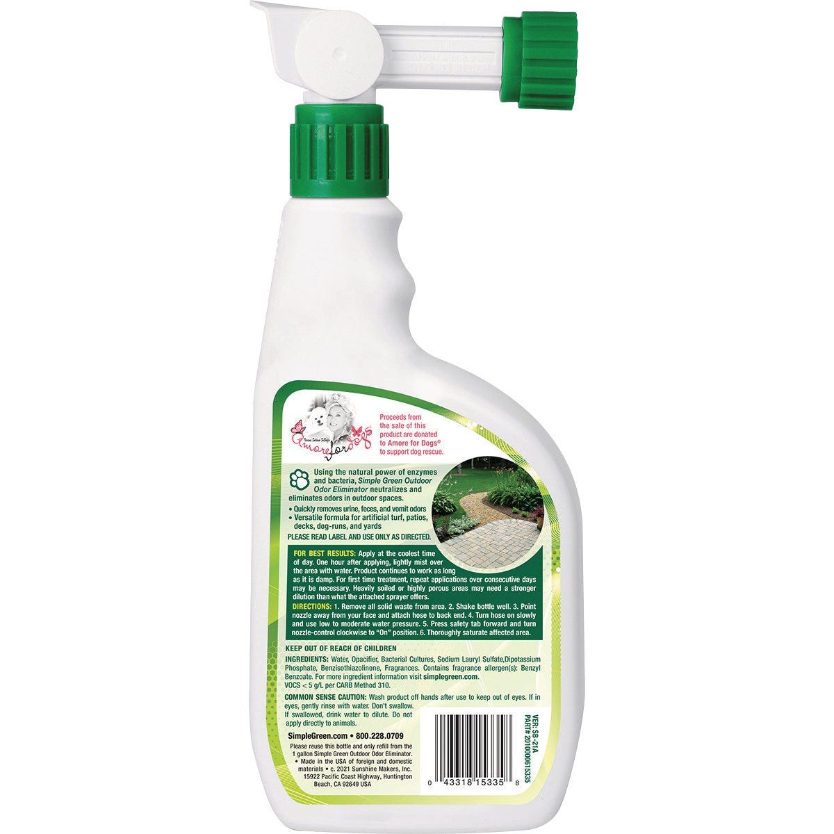 Simple Green 32 Oz. Hose End Spray Outdoor Odor Eliminator - photo 2