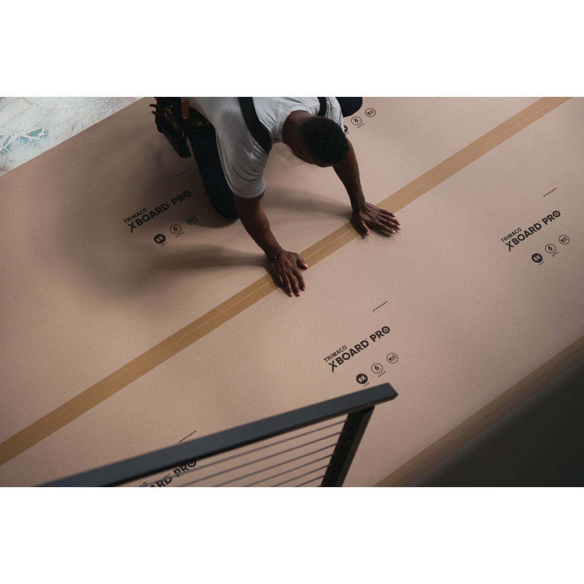 Trimaco FloorShell 2.83 In. x 180 Ft. Heavy-Duty Seam Tape - photo 6
